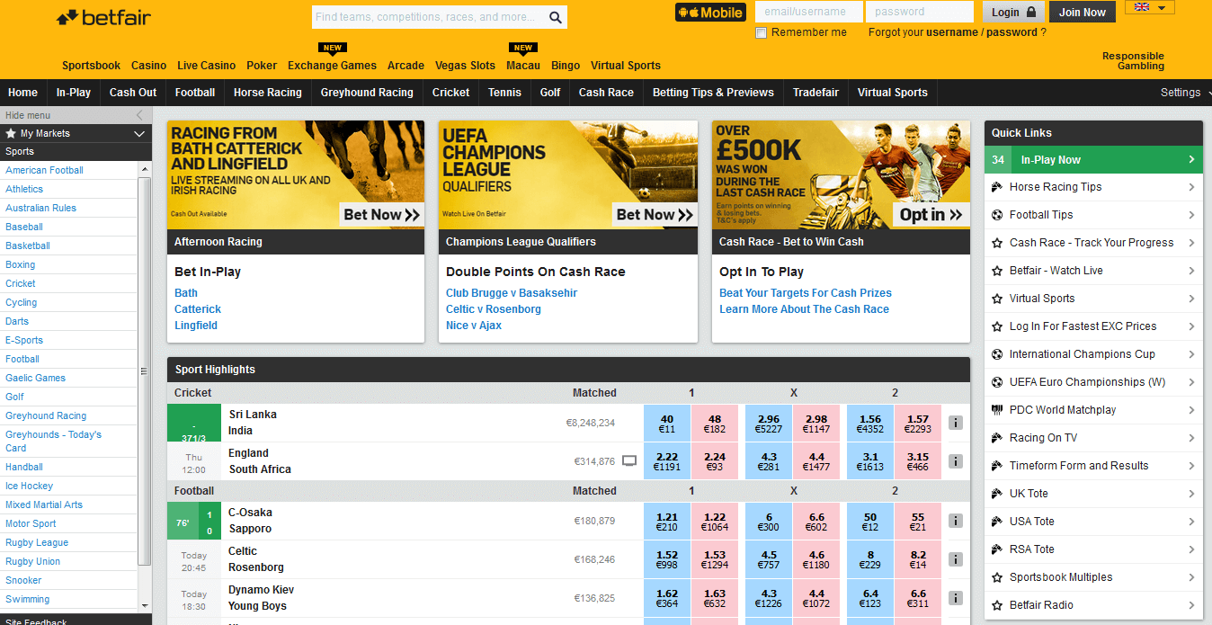 BFB247 Betting Exchange Review