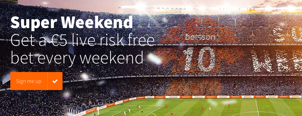 betsson Free bet