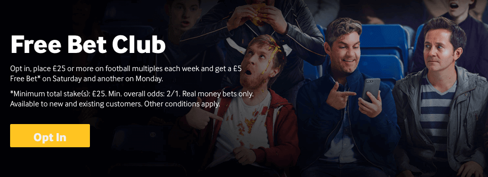 Freebet Club Betway