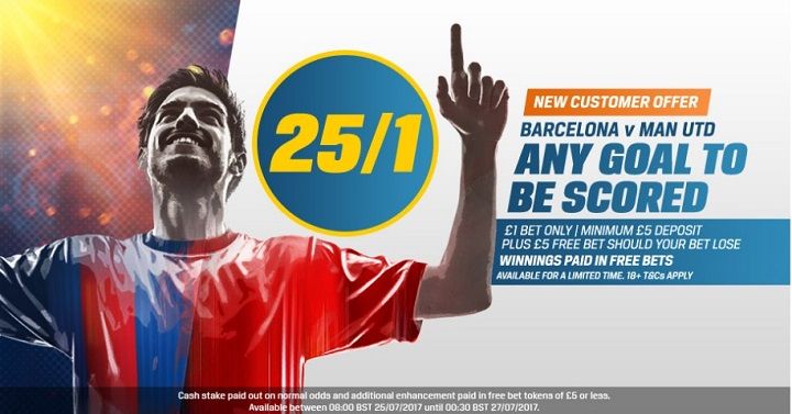 Offer Barcelona Man Utd Coral