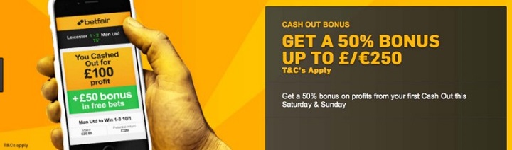 Offer Betfair Cashout
