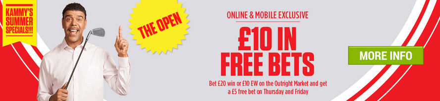 Ladbrokes The Open Offer