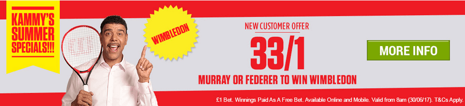 Ladbrokes Wilmbledon Offer