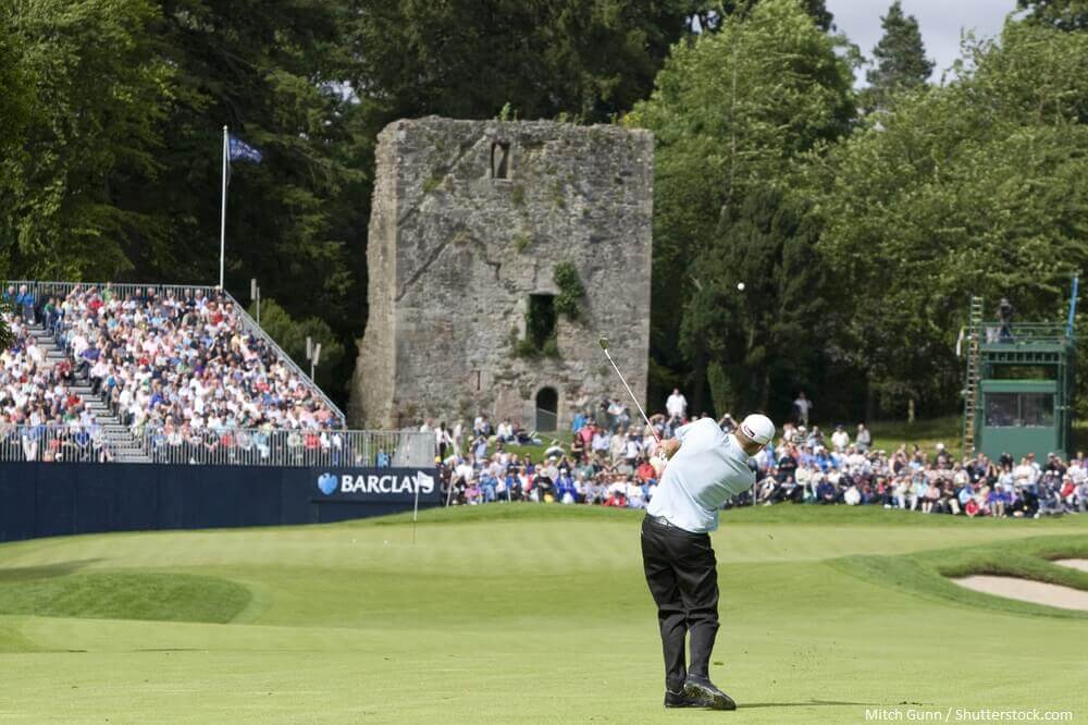 PGA European Tour Barclays Scottish Open golf tournament