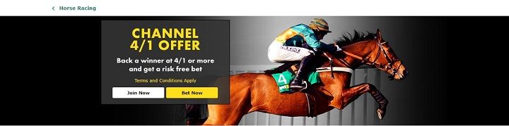 4/1 ITV Racing offer bet365