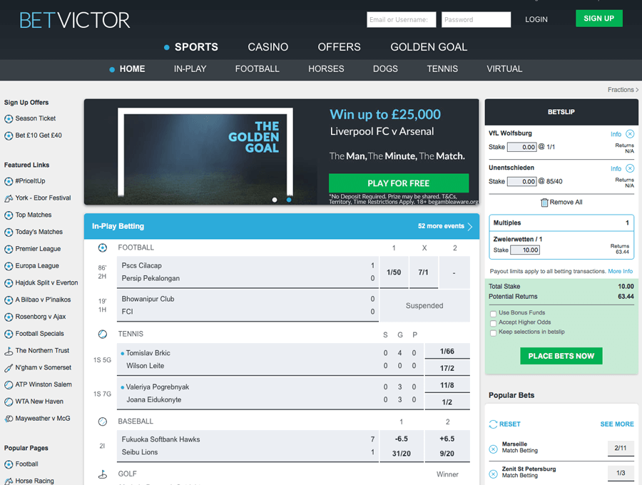 BetVictor Sportsbook