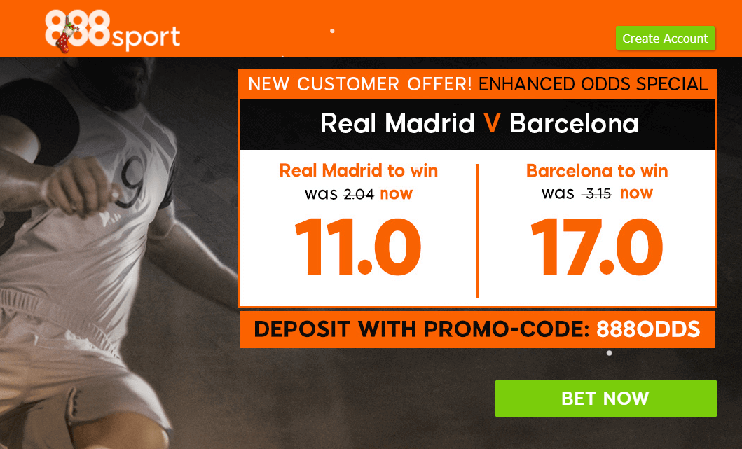 888Sport Offer el clasico