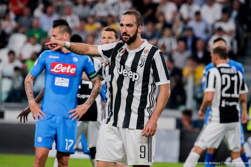 Juventus striker GONZALO HIGUAIN