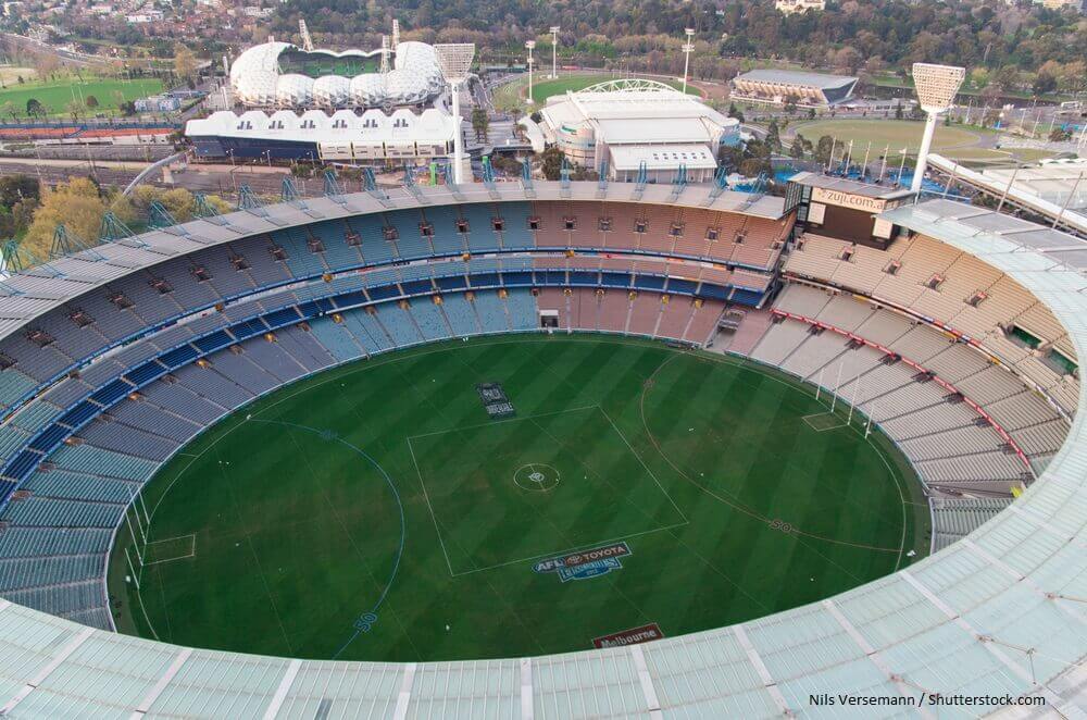 Melbourne Cricket Ground football and cricket stadium