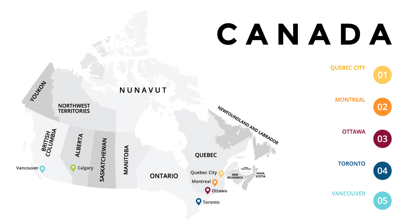 Canada by States