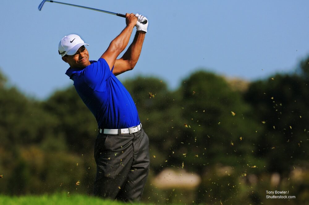 American golfer Tiger Woods
