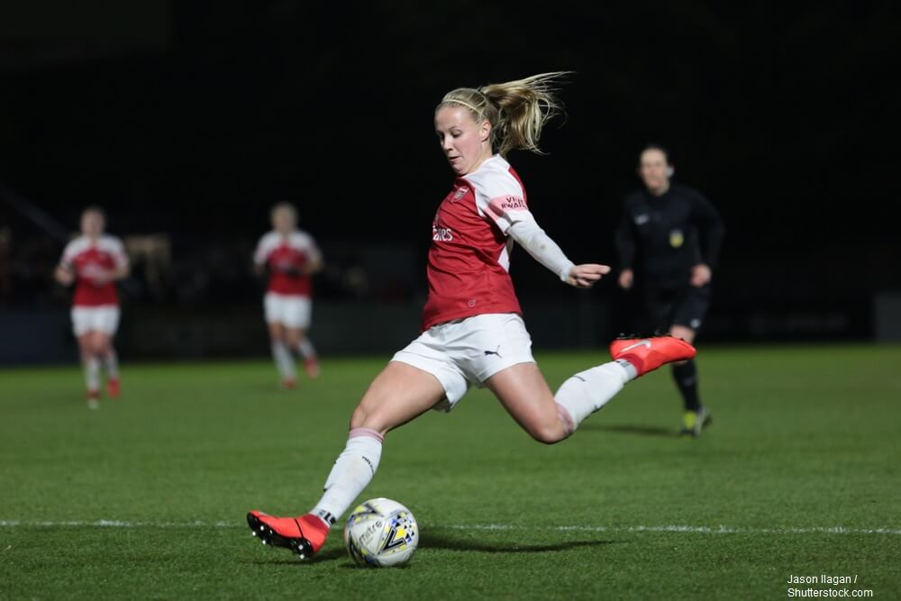 Beth Mead in action