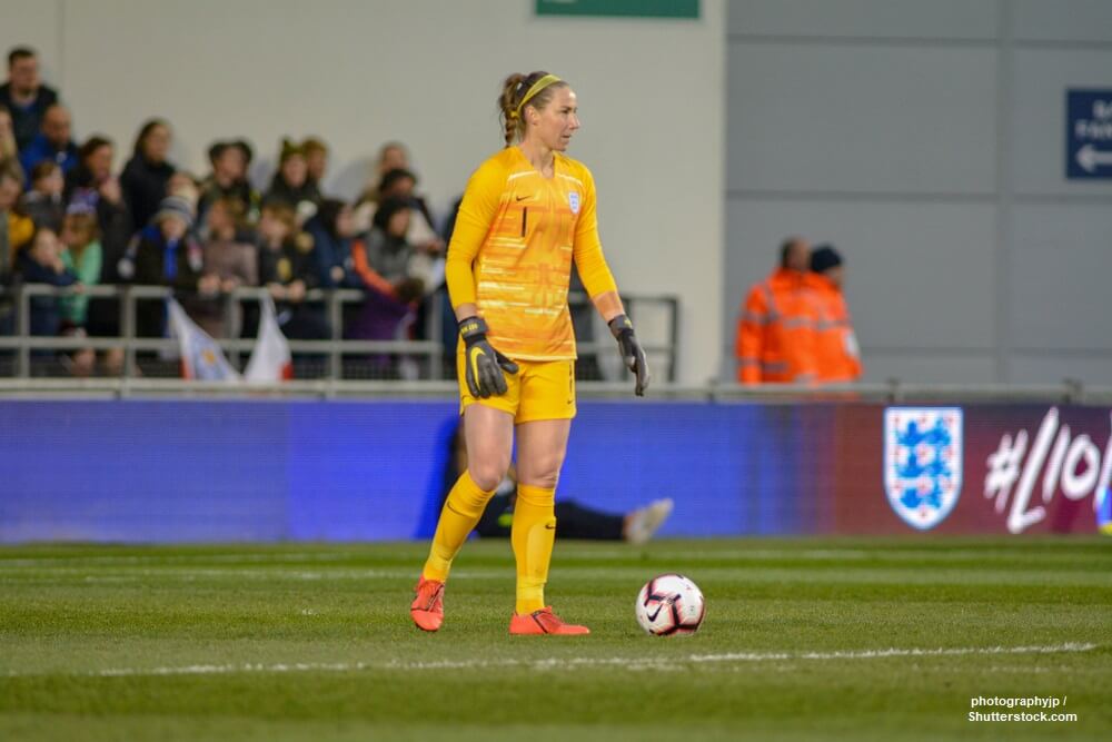 England Goalkeeper Karen Bardsley