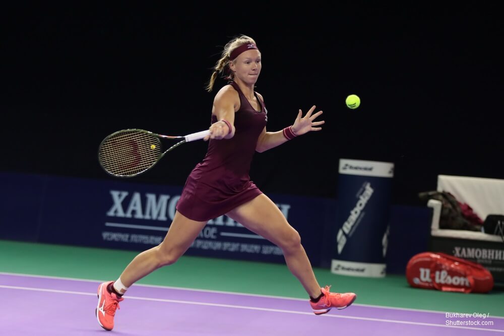 Tennis player Kiki Bertens (Netherlands)