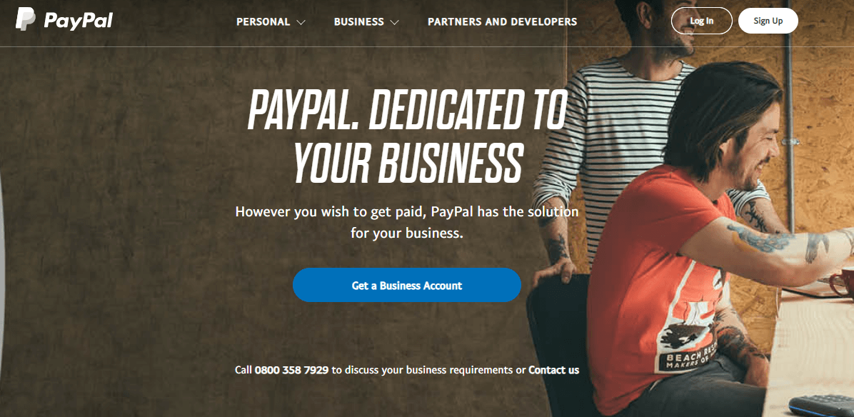 PayPal Website