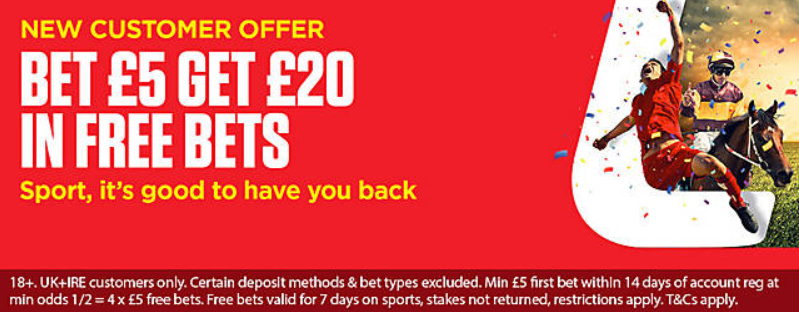 Ladbrokes Claim Your Welcome Bonus Get Great Promotions