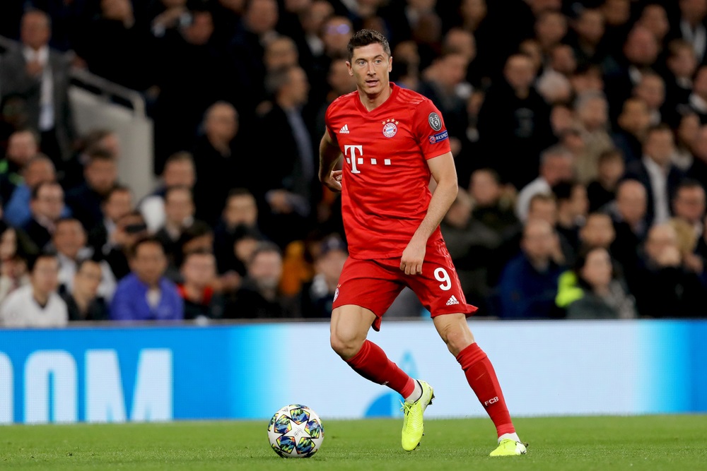 Robert Lewandowski of Bayern Munich