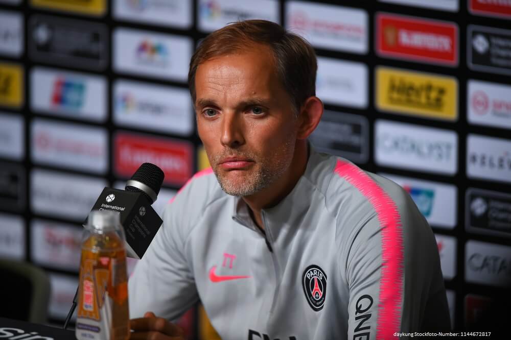 Thomas tuchel head coach of PSG