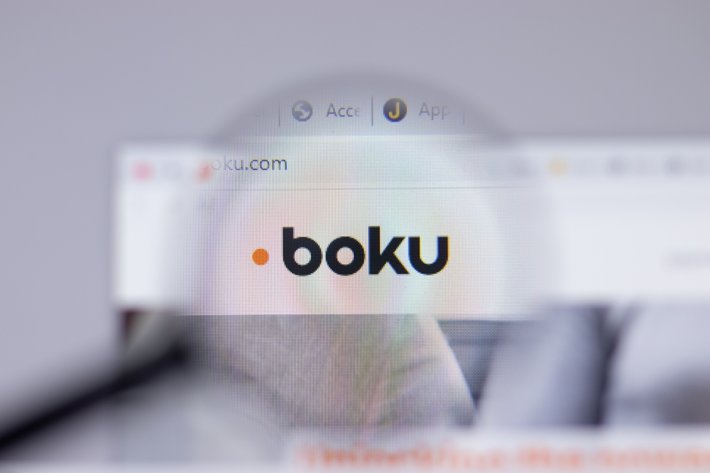 New,York,,Usa, ,26,April,2021:,Boku,Logo,Close up