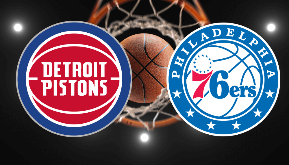 pistons vs 76ers