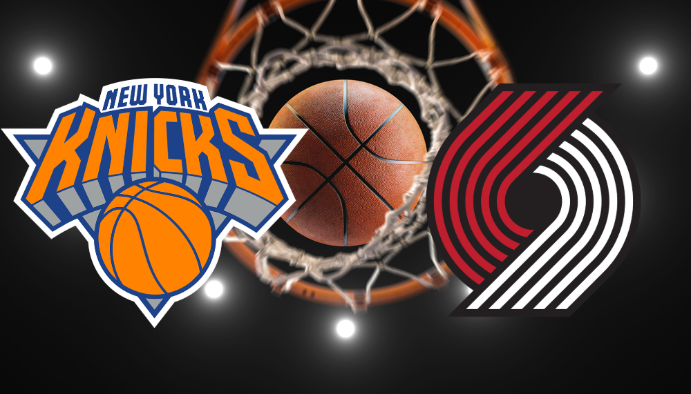 knicks vs blazers