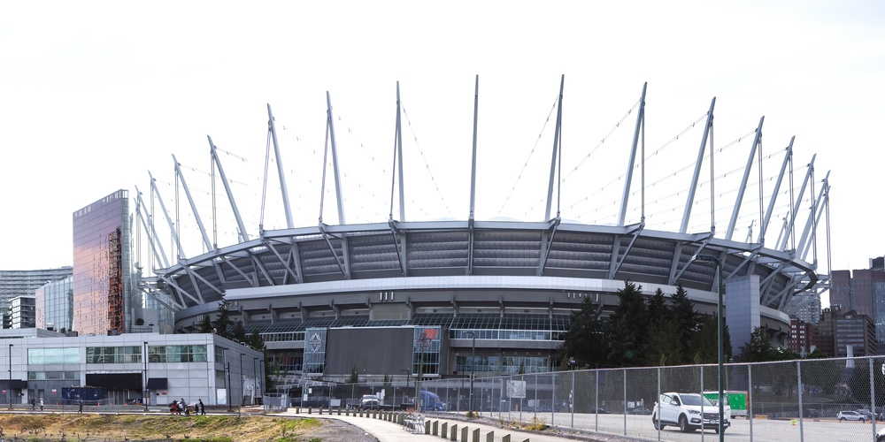 BC Place (Vancouver Stadium), Vancouver, British Columbia Capacity ~54,000 Matches 7