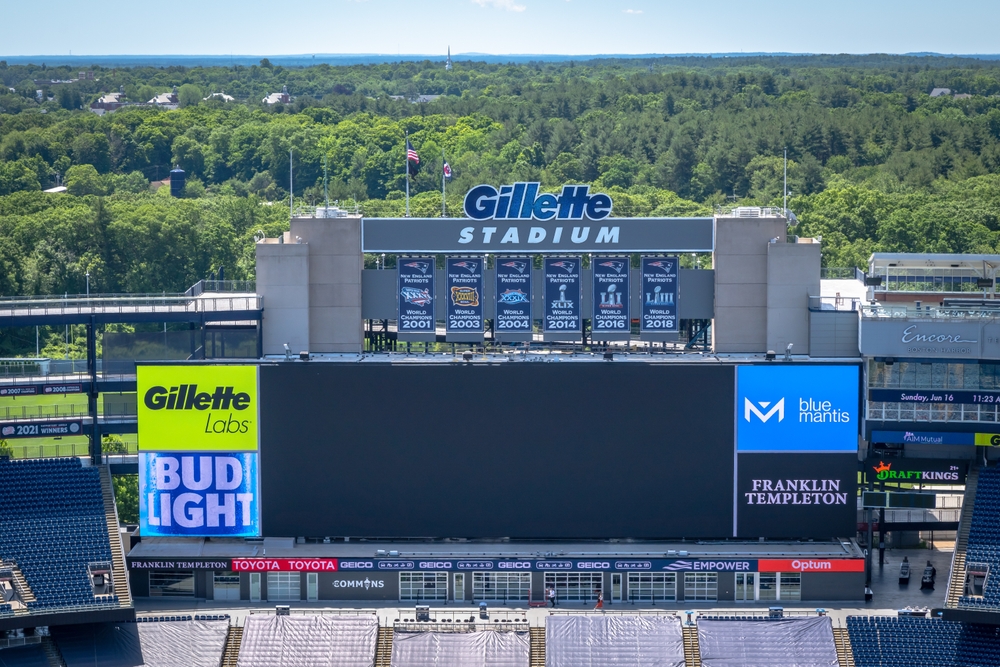 Gillette Stadium (Boston Stadium), Foxborough, Massachusetts Capacity ~65,000 Matches 7