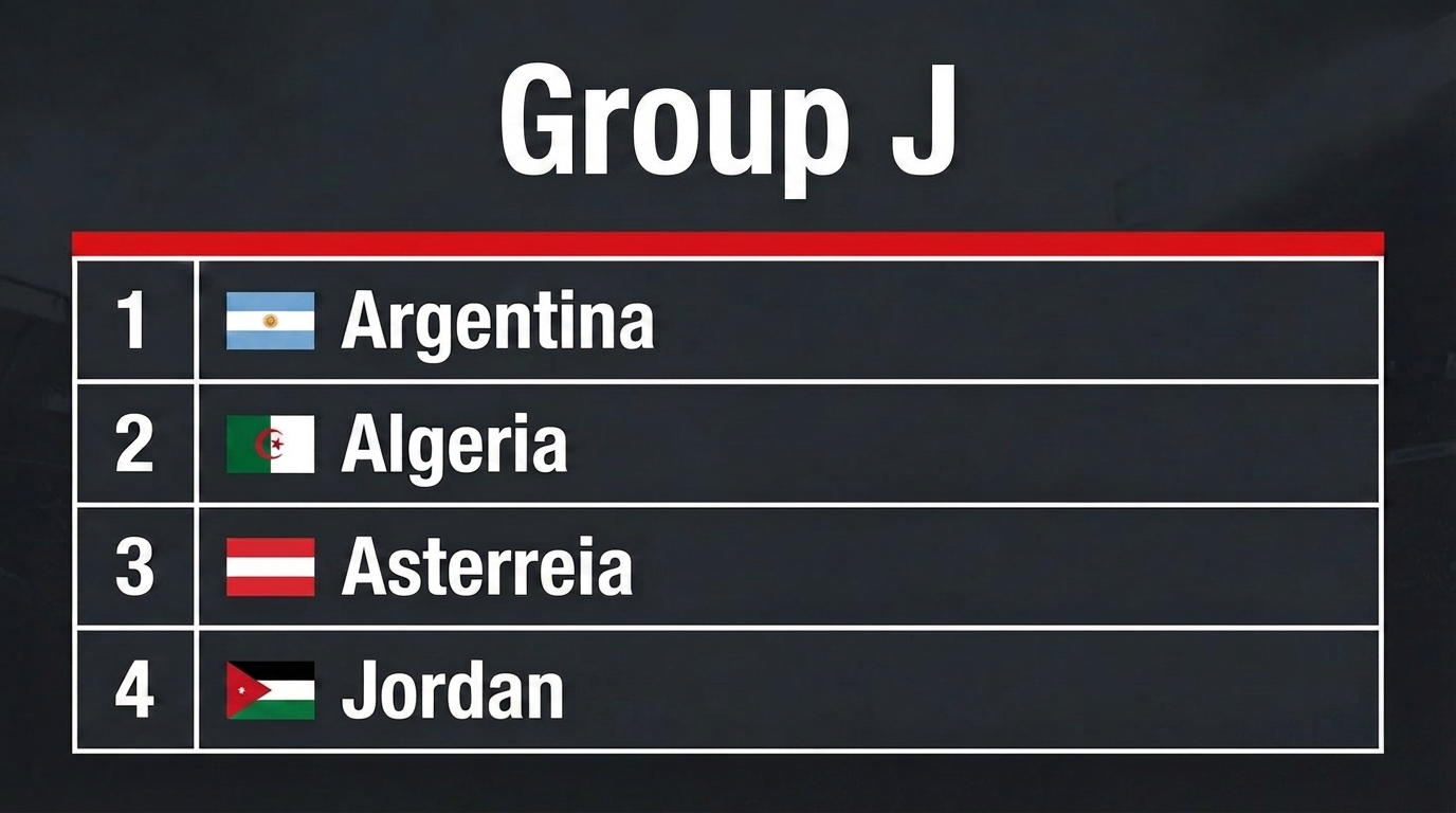 World Cup 2026 Group J