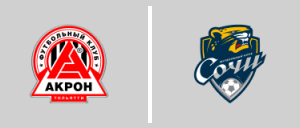 Akron Tolyatti vs P.F.C. Sochi